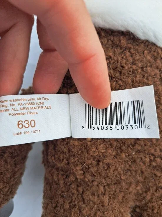 Domo Kun Limited Edition Plush Toy Santa Hat Holiday Collectible  2011 Brown - Picture 5 of 9